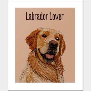 Labrador dog lover Posters and Art